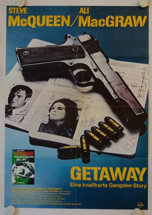 Getaway originales deutsches Filmplakat